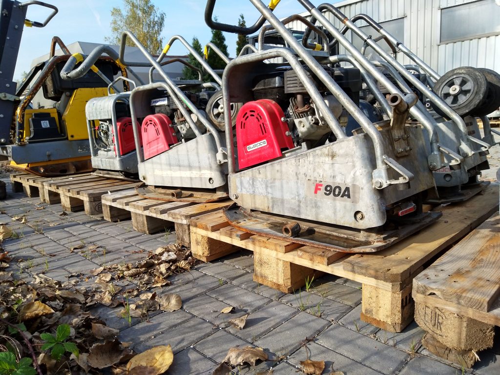 Używane zagęszczarki gruntu